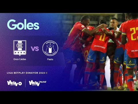 Once Caldas vs. Pasto (Goles) | Liga BetPlay Dimayor 2023-I - Fecha 8