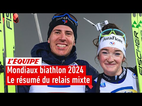 Mondiaux biathlon 2024 - Le relais mixte français sacré champion du monde : Le résumé