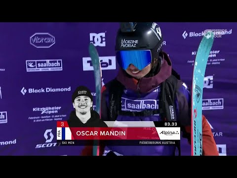 Oscar Mandin 3rd Place Run - FWT23 Fieberbrunn Pro