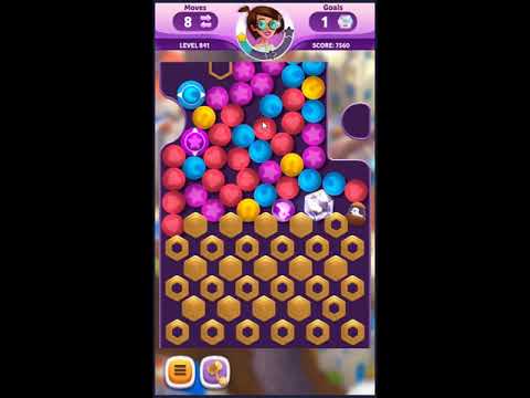 Diamond Diaries Saga Level 841 - NO BOOSTERS 💎 | SKILLGAMING ✔️