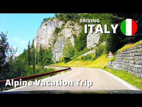 Italy Traveling. Baitoni - Bondone (Alpine Moutain Road. Lake Idro Zone) 👀🚘