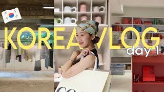 [韓国旅行2泊3日vlog￼] day 1 韓国グルメとショッピング￼女子旅￼￼