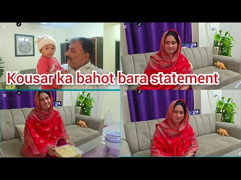 Kousar ka bahot bara statement/kousar n sabh Kuch clyer kar deya/mustafa sajid vlogs 