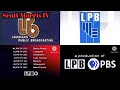 Louisiana Public Broadcasting LPB PBS Station IDs Compilation UPDATED 1977 Present