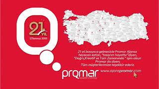Promar Ajans 21.yılında