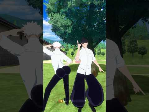 BBL Gojo and Geto had to hit this dance 😭😂 #anime #jujutsukaisen #vrchat