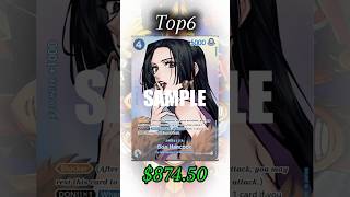 OP-1 TOP 7 CARD PRICE #onepiece #shorts