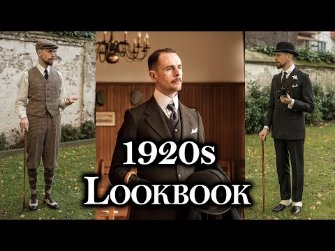 Early 1920s/Edwardian Menswear Lookbook