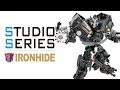 KL變形金剛玩具分享343 電影工作室SS系列 鐵皮 Studio Series 14 Voyager Class IRONHIDE
