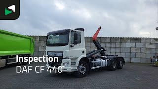 Camion ampliroll DAF CF 440 6X2 20 tons Dalby containersystem Lift+steering Axle Reta à vendre - Image 4 | Autoline LU Camion ampliroll DAF CF 440 6X2 20 tons Dalby containersystem Lift+steering Axle Reta | Image 4 - Autoline