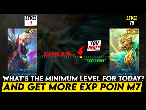 WHAT LEVEL DO YOU NEED TO BE TODAY TO SAFELY REACH M7 PASS LEVEL 75? (JAN, 25 2026)