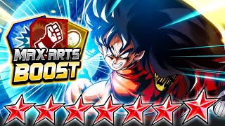 (Dragon Ball Legends) I LOVE THIS UNIT! MAX ARTS BOOSTED 14 STAR BLU YAMCHA PACKS UP RANKED PVP!