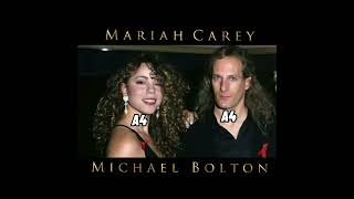 Mariah Carey &amp; Michael Bolton - We&#39;re Not Making Love Anymore (Vocal Showcase)