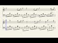 Mack tThe Knife – Kurt Weill as played by George Shearing (sheet music transcription)