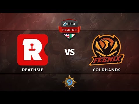[Hearthstone] Deathsie vs Coldhands - Losers Bracket 4a - ESL Premiership Autumn Finals