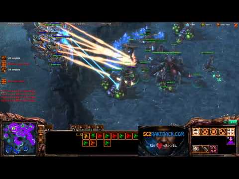 ROOTDestiny (Z) vs. coLrsvp (P) [Game 2] (Part 2/2) - Starcraft 2 Tournament
