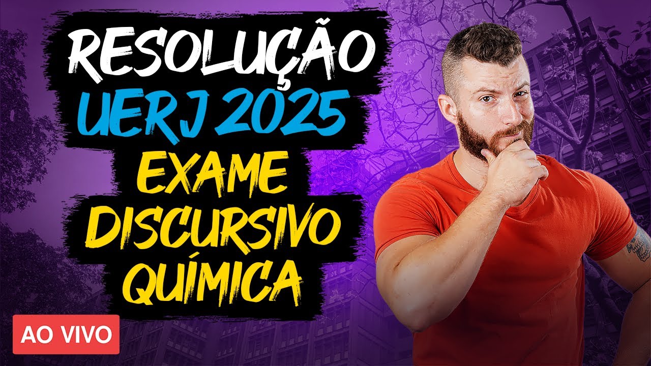 Questões de Química - Revisão | Uerj - Prova Discursiva 2025