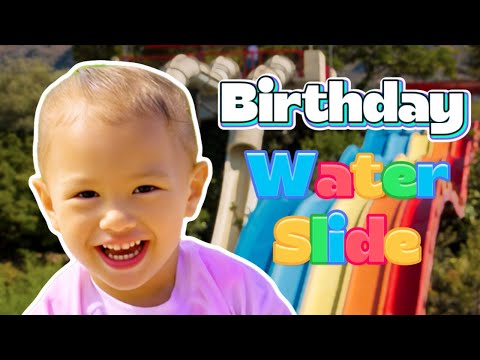 Hawaii Water Slide Party | Surprise Birthday |  Elly's Adventurezzz