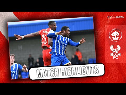 📺 HIGHLIGHTS | 18 Oct 25 | Chester 1-1 Harriers
