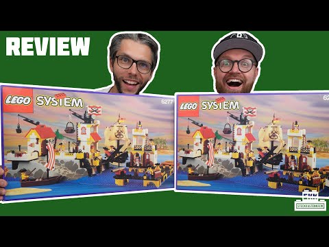 Big highlight of the classic pirate series: LEGO® 6277 Imperial Trading Post from 1992 [Review]