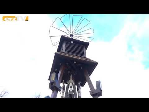 Ortspyramide Johanngeorgenstadt repariert