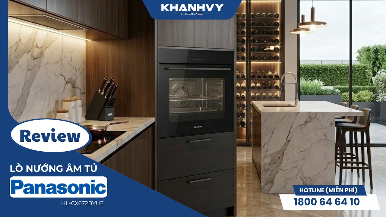 Lò nướng âm tủ Panasonic HL-CK632BYUE