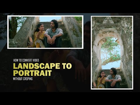 How TO Convert LANDSCAPE Video To VERTICAL video Using Capcut & Ai | Abhijith Prakashan |