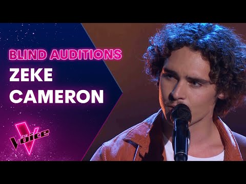 The Blind Auditions: Zeke Cameron sings Let You Love Me by Rita Ora