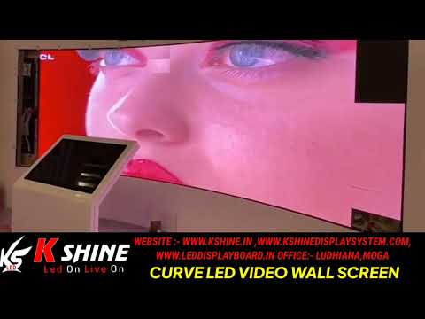 Curve LED Video Wall Screen