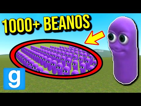 BEANOS HAS AN ARMY... (1000+) 🤯🟣 (gmod nextbot)