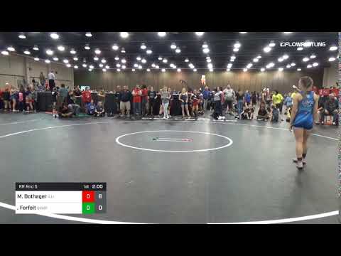 106 Lbs Rr Rnd 5 Morgan Dothager Illinois Dual Vs Forfeit USAW Draw