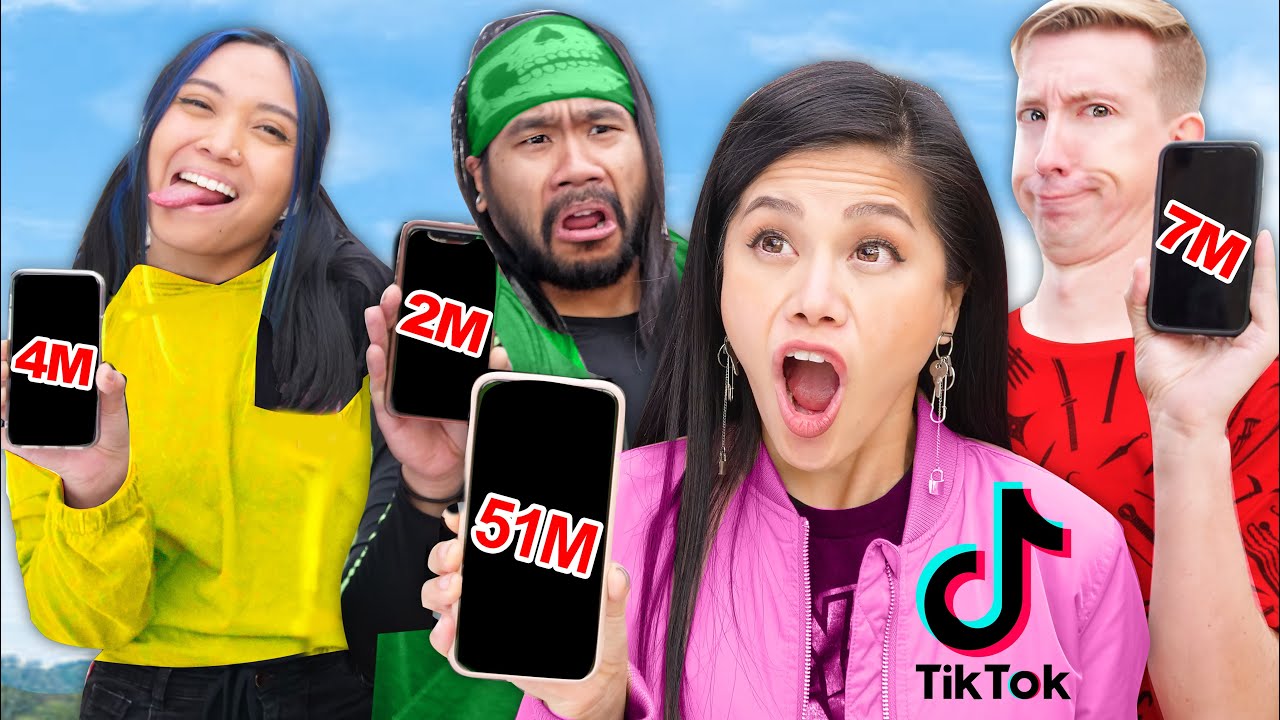 <h1 class=title>FIRST TO 1,000,000 VIEWS On TIK TOK WINS - Among us TikTok Challenge & Vy Qwaint Birthday Surprise!</h1>