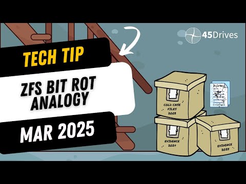 45Drives - ZFS Storage: Our Bit Rot Analogy