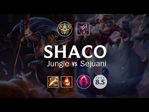 Shaco Jungle vs Sejuani - KR Challenger Patch 8.5