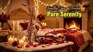 Deeply Romantic Midnight 🕯️ Soulful Saxophone & Violin for a Cozy Night