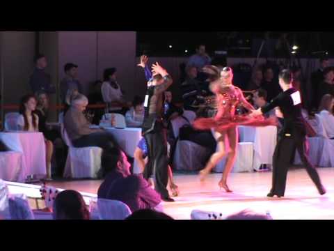 WDSF Open Latin 1/8 cha cha Denis Ruchka - Anna Samusenko