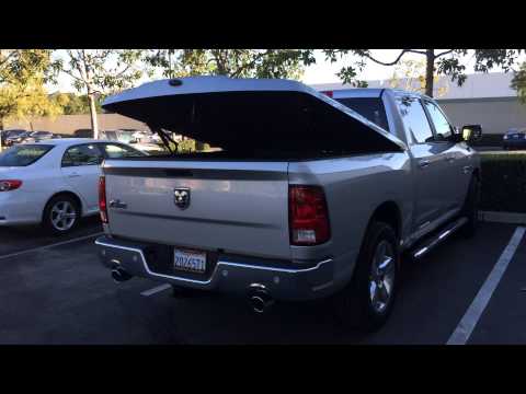 Leer 700 Tonneau cover with linear actuators and wireless remote