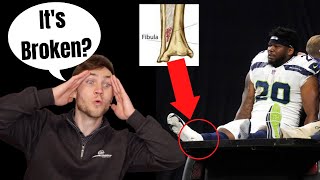 Rashaad Penny's Season-Ending Ankle Injury | Physiotherapist Explains