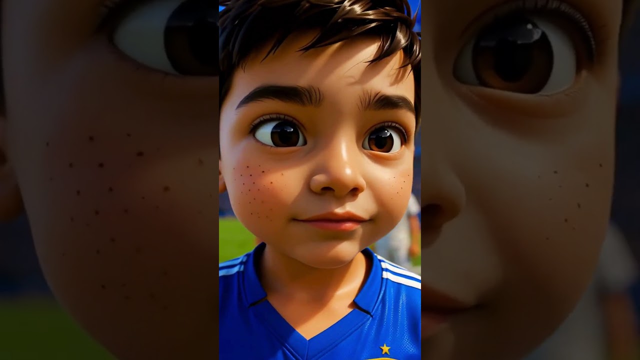From Kickoff to Champions! Football Story in 60 Seconds!  #FootballAnimation #FootballLover
