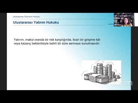 HUK222U - ULUSLARARASI HUKUK II (UNİTE 8)
