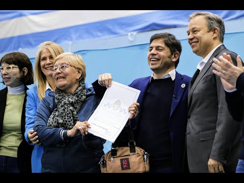 En modo campaña: Kicillof, Magario y Cascallares comenzaron con la recorrida del MDF por la Tercera