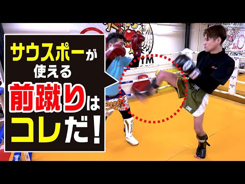 【本当に使える】サウスポーが使える前蹴りはこれだ！〜スパーリング上達のために〜