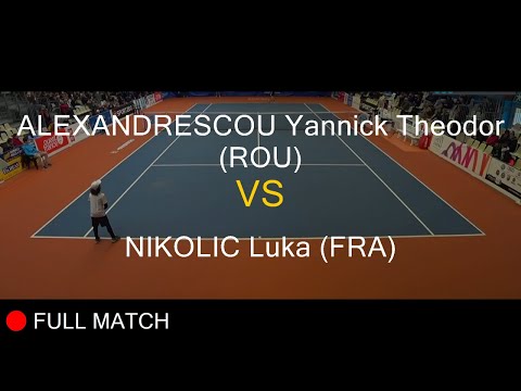 ALEXANDRESCOU Yannick Theodor (ROU) VS NIKOLIC Luka (FRA) - Open Super 12 Auray 2020