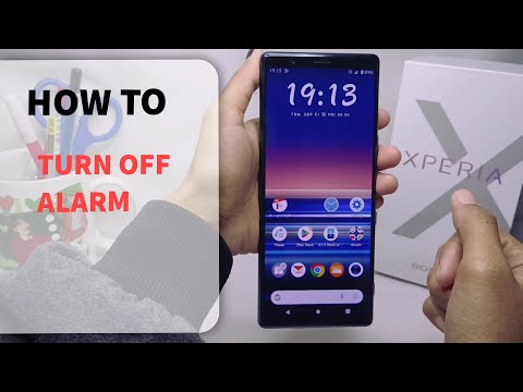 How To Turn Off An Alarm On Sony Xperia