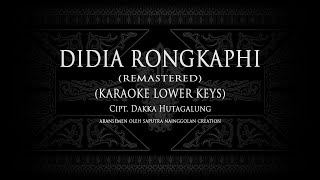 Download lagu Didia Rongkaphi REMASTERED (Karaoke Lower Keys) #KaraokeLaguBatak mp3 Download lagu Didia Rongkaphi REMASTERED (Karaoke Lower Keys) #KaraokeLaguBatak mp3