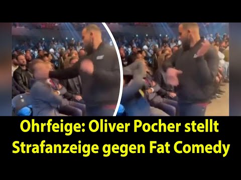 Ohrfeige: Oliver Pocher stellt Strafanzeige gegen Fat Comedy