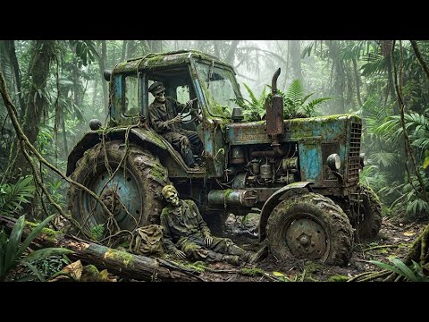 Abandoned Soviet Tractor in Barn for 40 Years - Full Restoration MTZ-50 Belarus