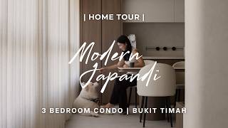 Modern Japandi 3 Bedroom Condo Home Tour in Bukit Timah | SG Interior Design | Spouse The House