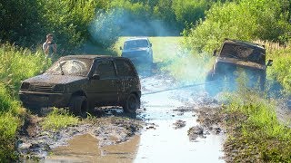 Заряженная Ока объедет Ниву на бездорожье? Месим грязь, тонем в воде. Off-road по-Русски Заряженная Ока объедет Ниву на бездорожье? Месим грязь, тонем в воде. Off-road по-Русски