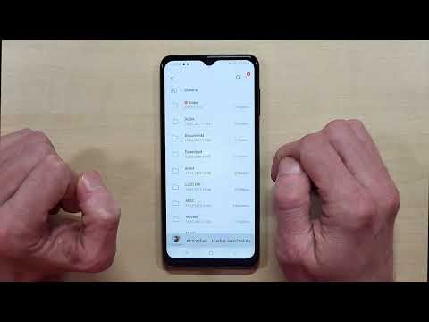 Samsung Galaxy A04S: Wie sendet/kopiert man Daten auf die SD-Karte?